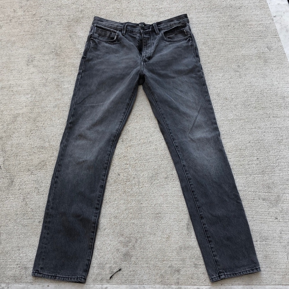 Mens Neuw black/grey denim jeans